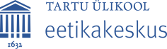 Tartu Ülikooli eetikakeskuse logo
